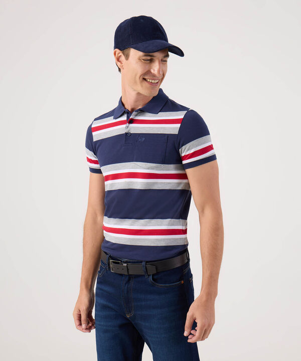 Polo Tejida Con Bolsillo image number null