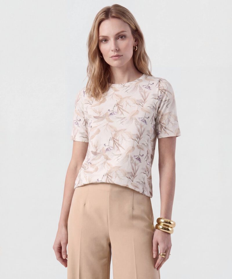 Camiseta De Cuello Cerrado Para Mujer