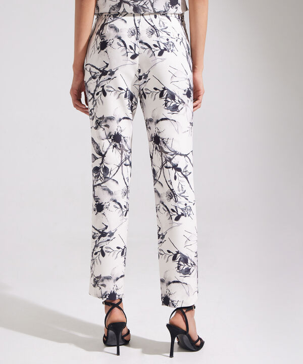 Pantalón Clásico Estampado