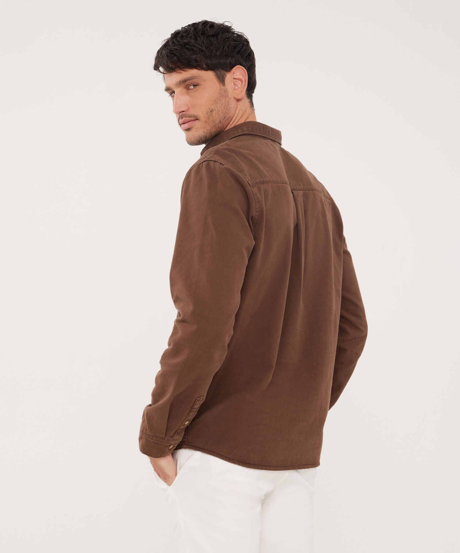 Sobrecamisa Chocolate