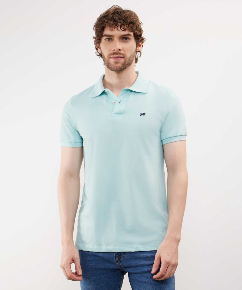 Polo Tejido Unicolor Cuello Y Puños Tejidos,Sin Bolsillo Con Hiladillo.