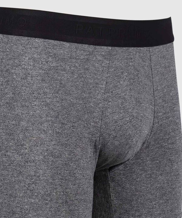 B&oacute;xer Medio Unicolor Para Hombre