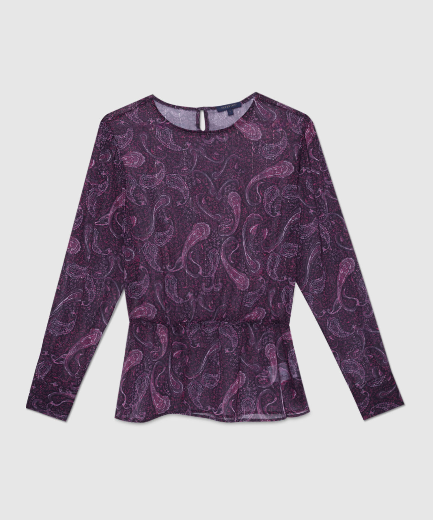 Blusa Estampada Manga Larga