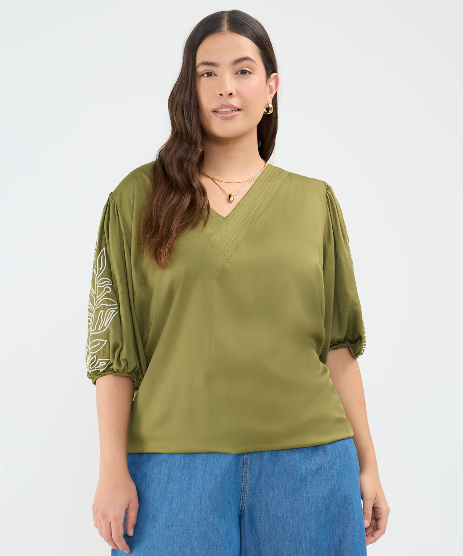 Blusa con Bordado