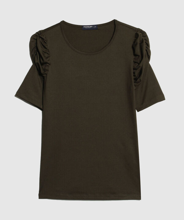 Camiseta con Ruche