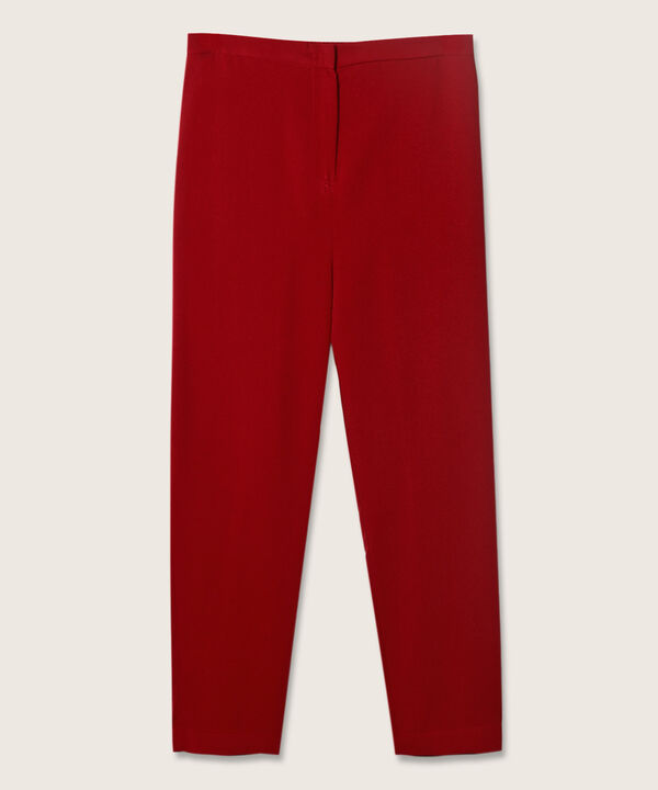 Pantalón Recto Unicolor