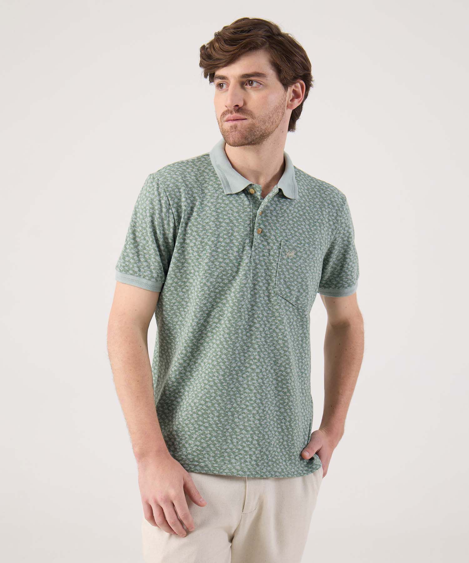 Polo Con Estampado