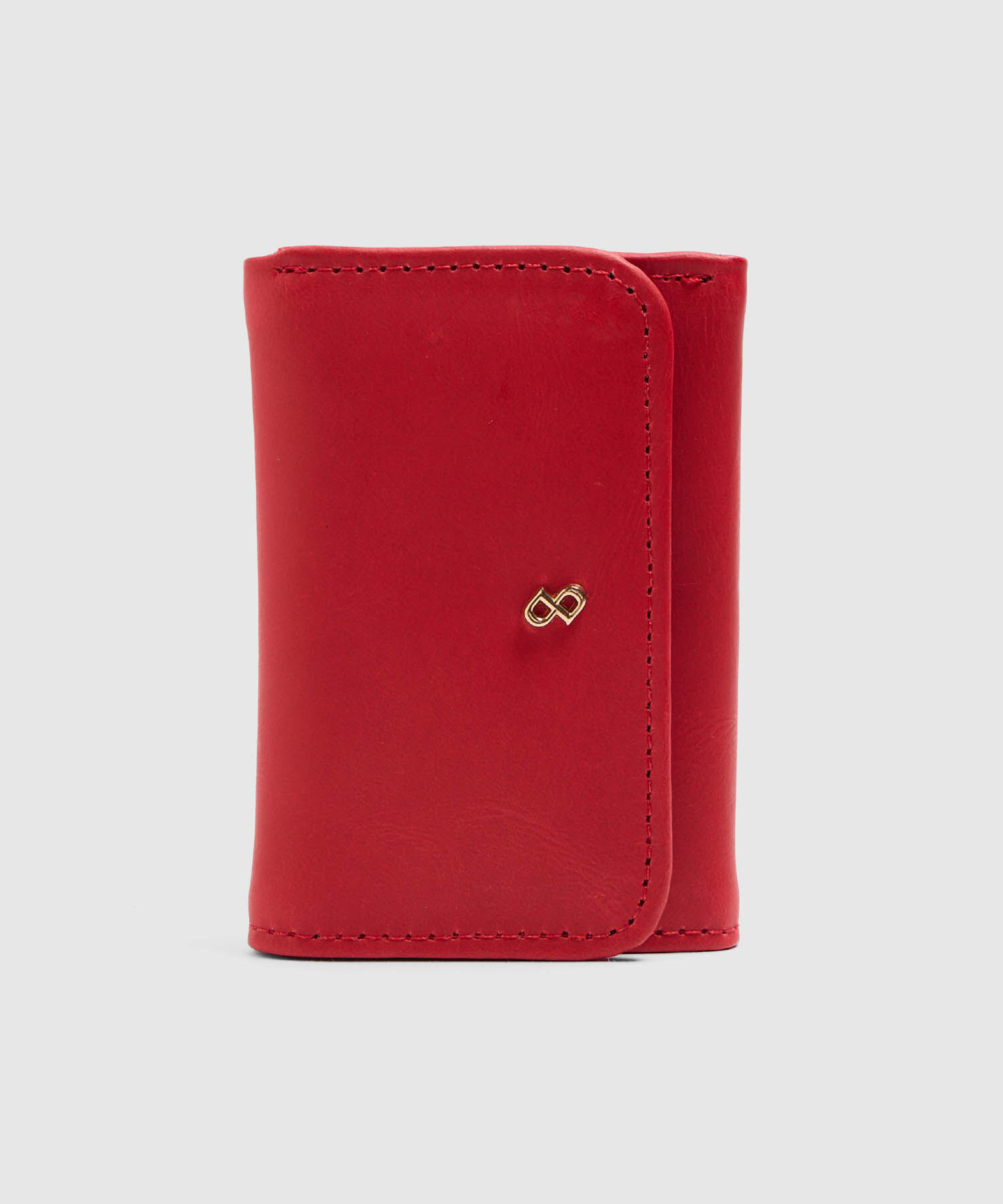 Billetera Trifold Con Broche Para Mujer