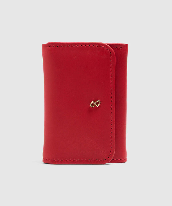 Billetera Trifold Con Broche Para Mujer image number null