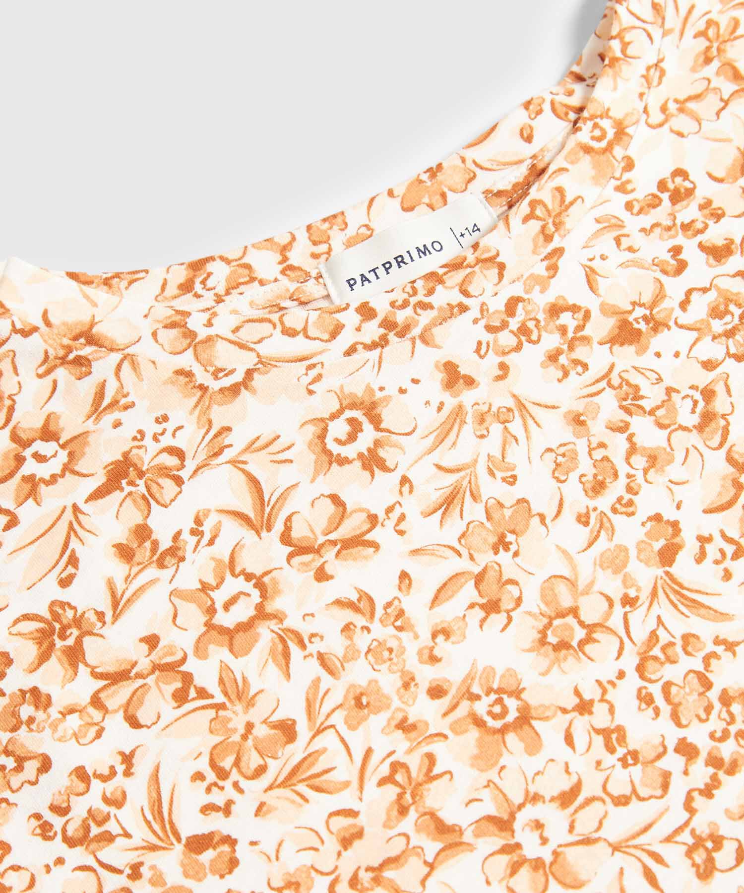 Camiseta Manga ¾ Estampada