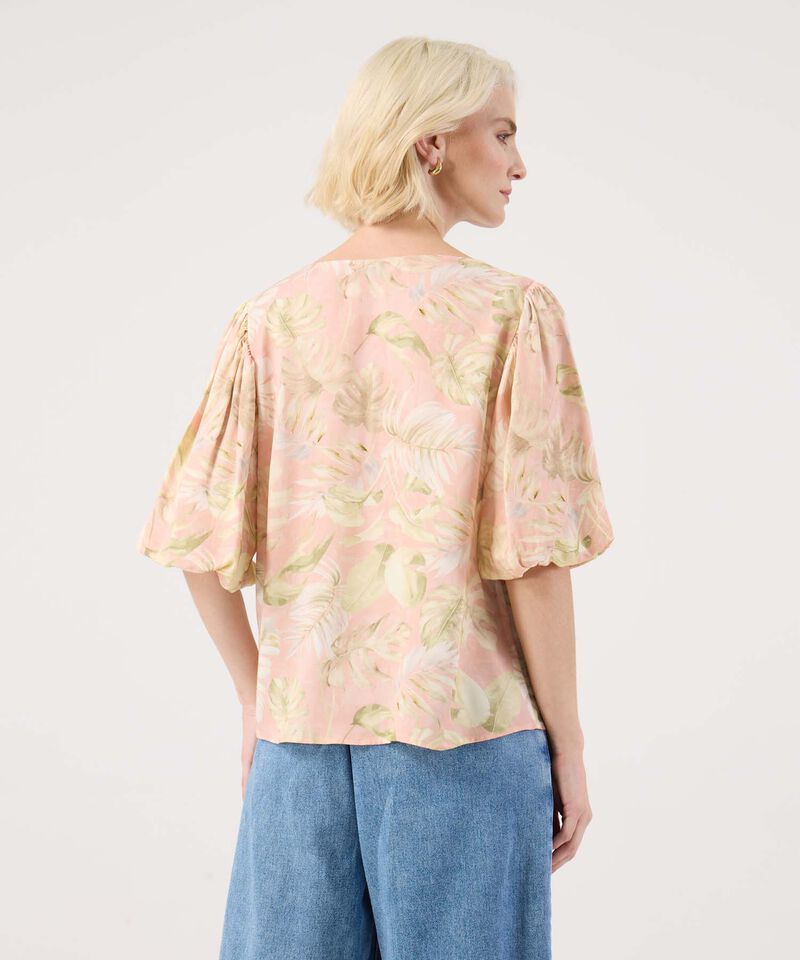 Blusa Emanga Globo Estampada