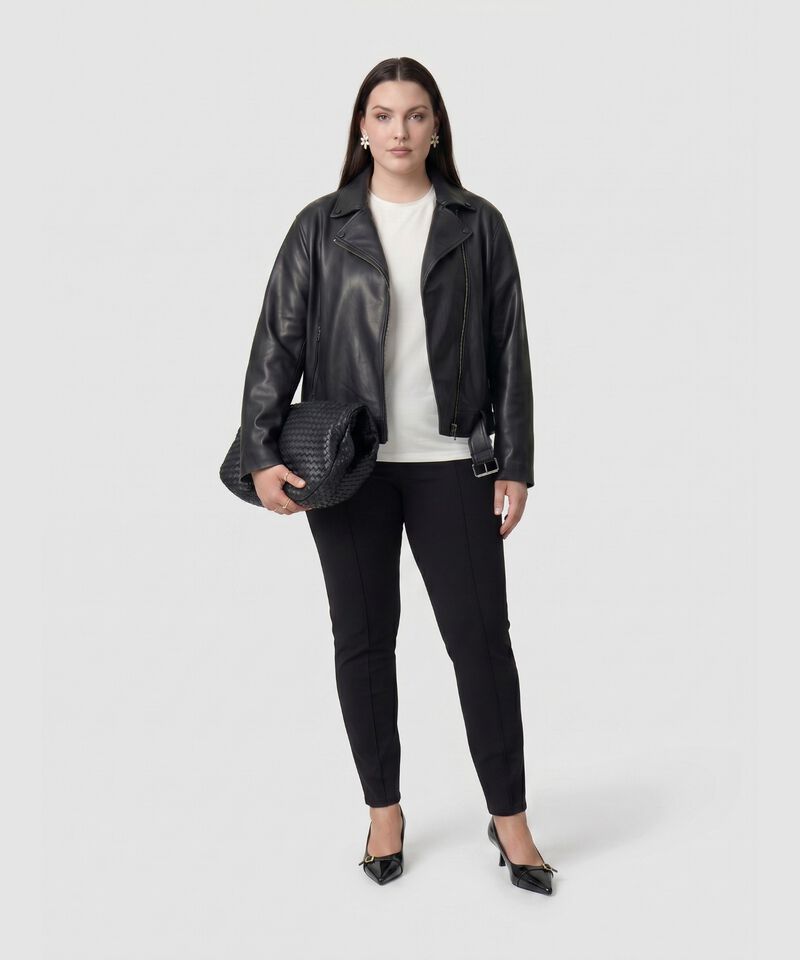 Leggings B&aacute;sico Ajustado Para Mujer Curvy