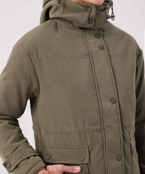 Chaqueta Acolchada Unicolor  image number null