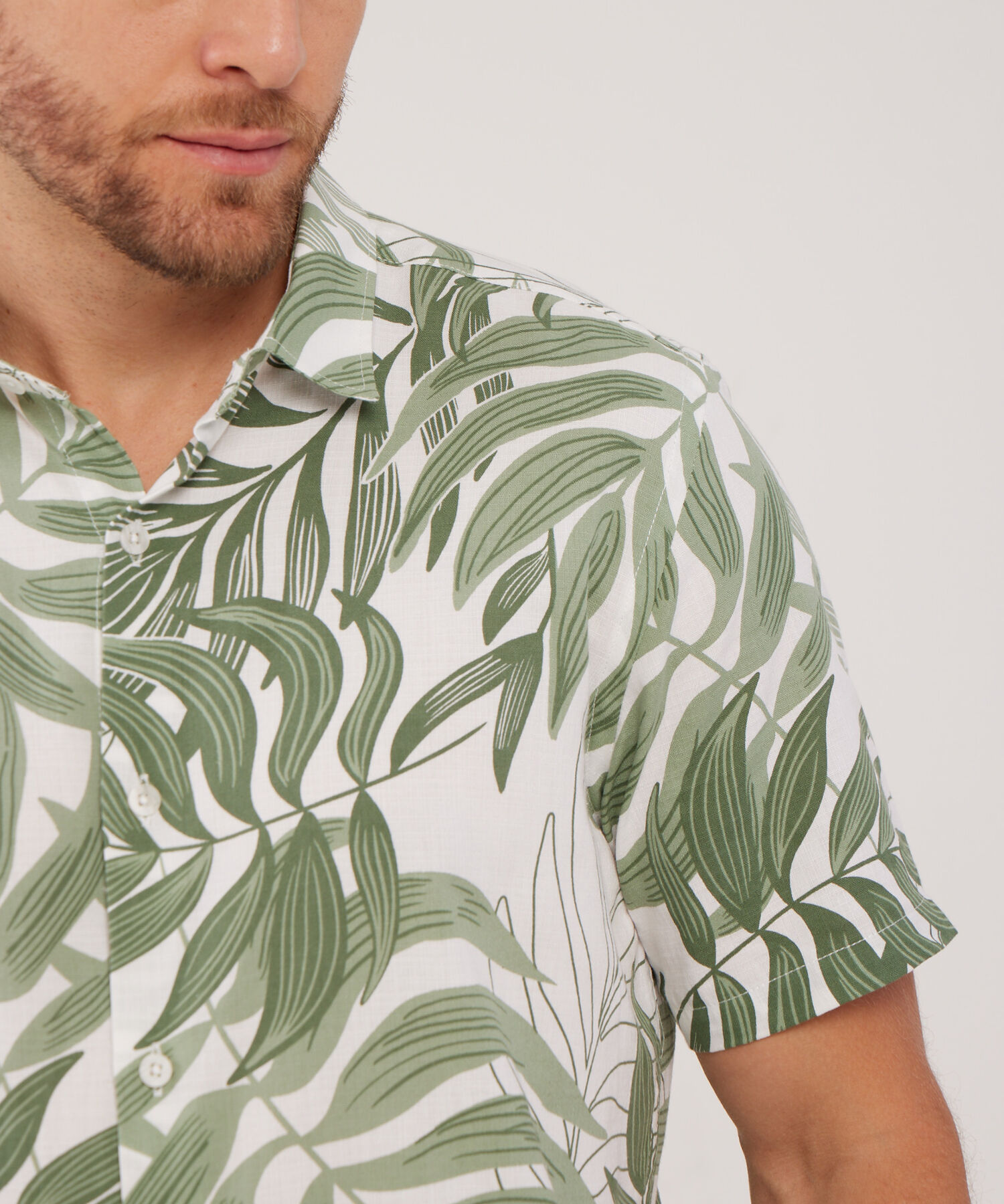 Camisa Manga Corta Estampada