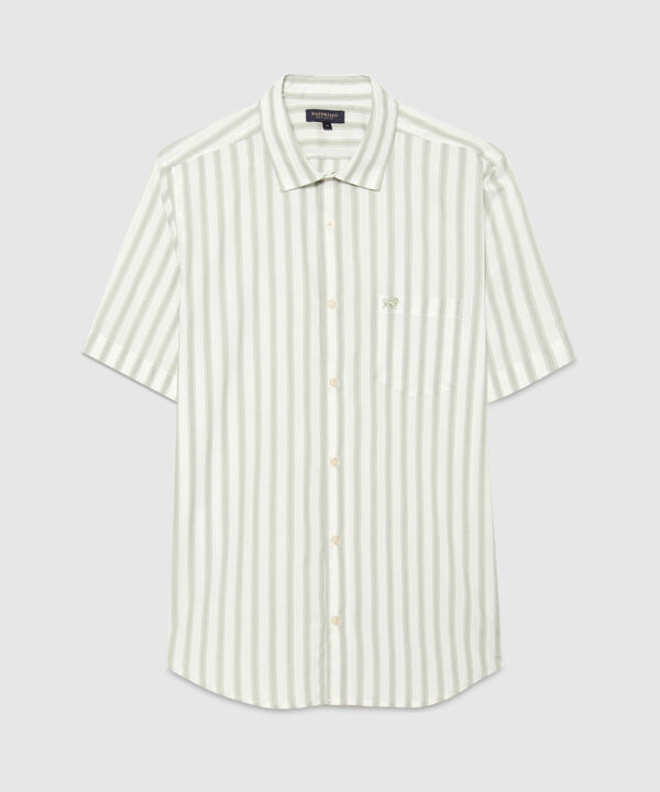 Camisa Manga Corta a Rayas