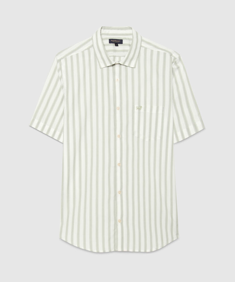 Camisa Manga Corta a Rayas