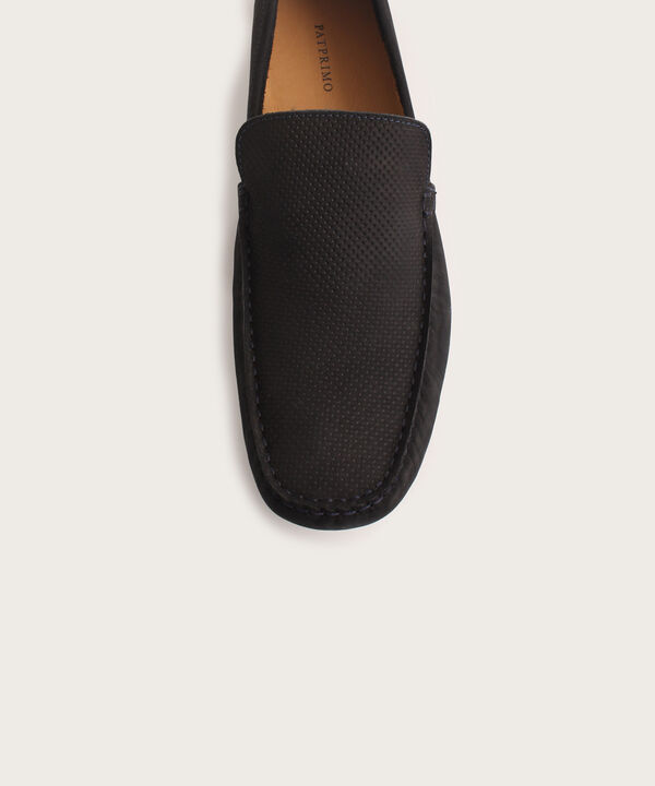 Mocas&iacute;n Estilo Driver Texturizado Para Hombre