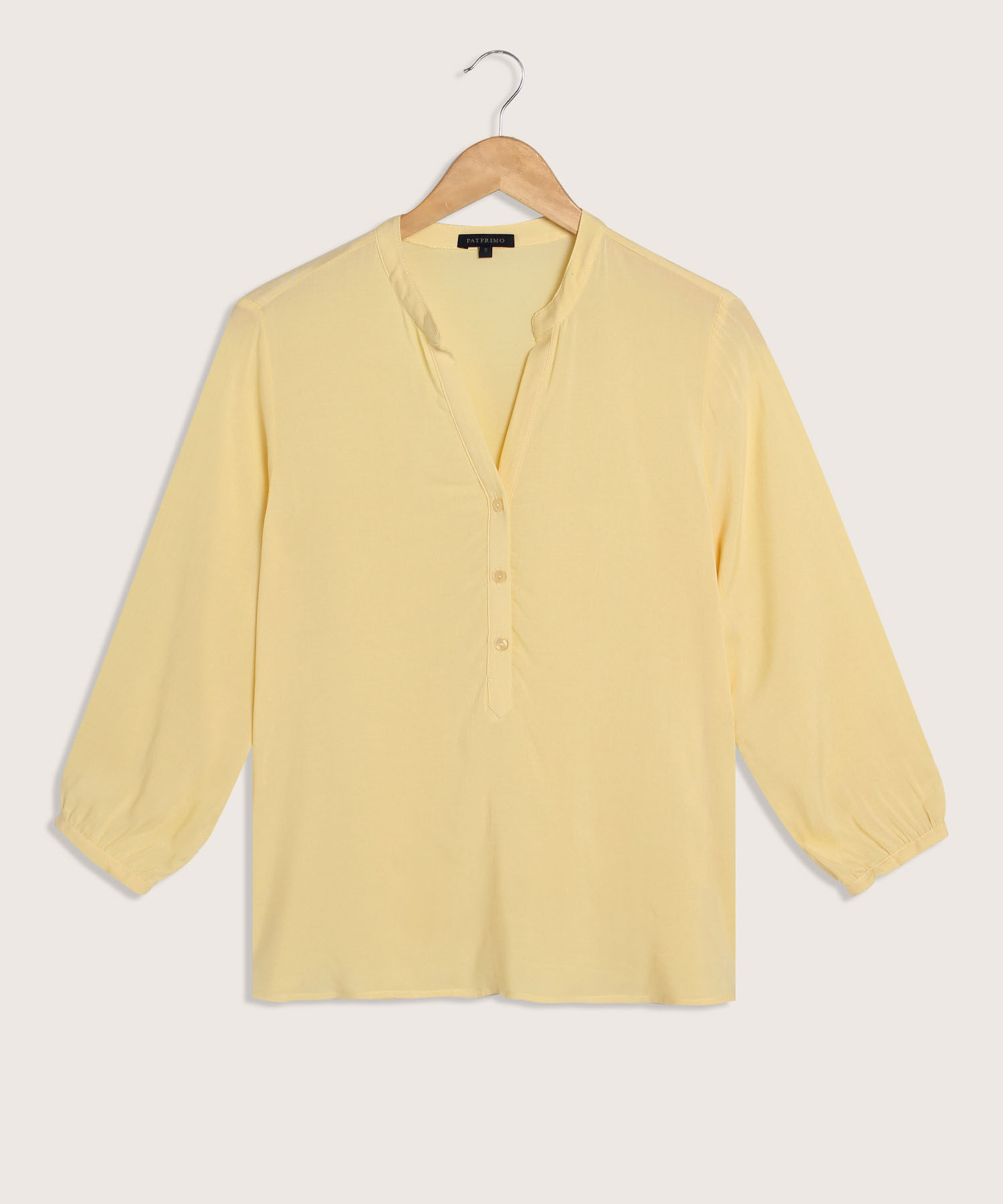 Blusa Manga 3/4 Unicolor