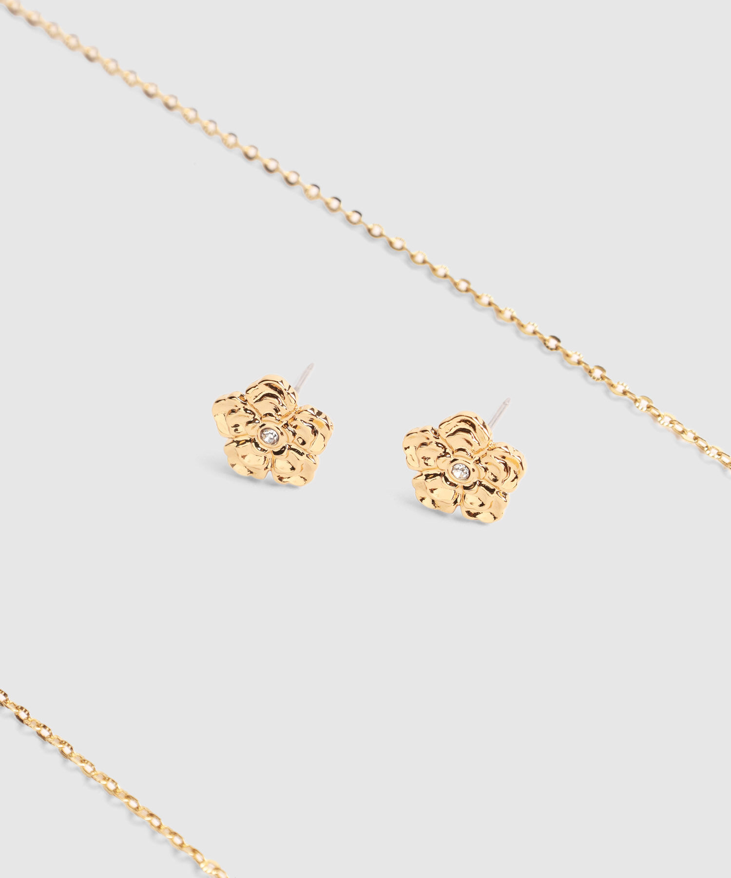 Set De Accesorios Dorados