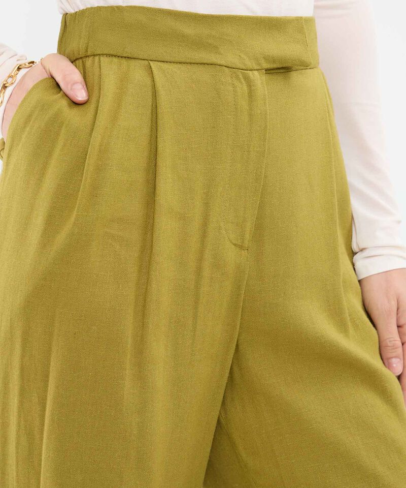 Pantalón en Efecto Lino