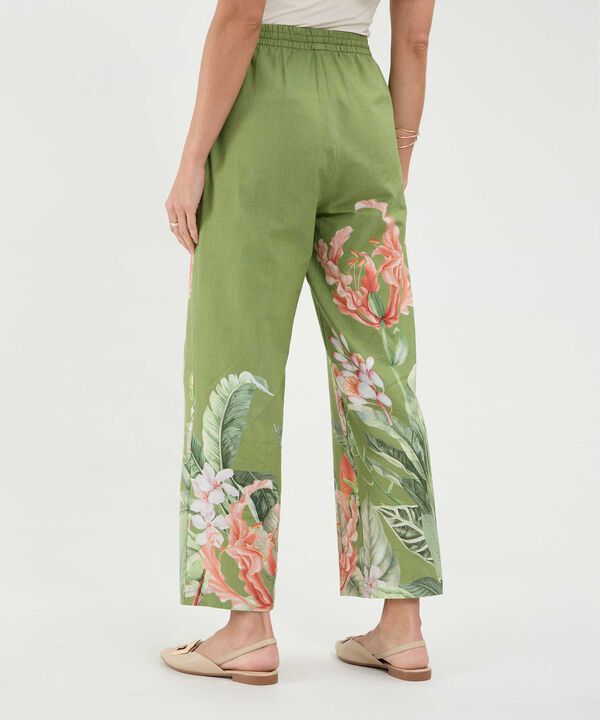 Pantalón Fluido Estampado