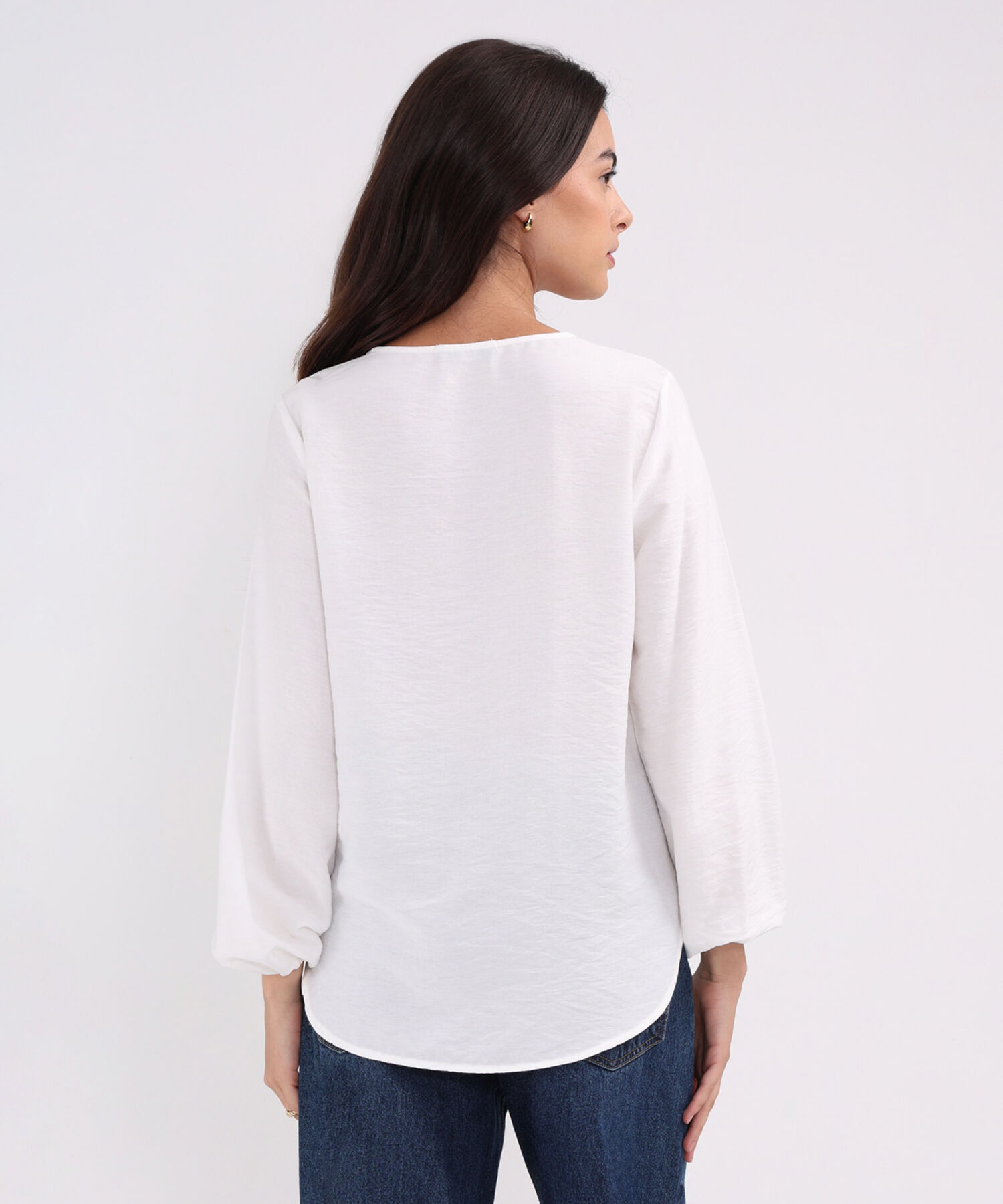 Blusa Con Bordado