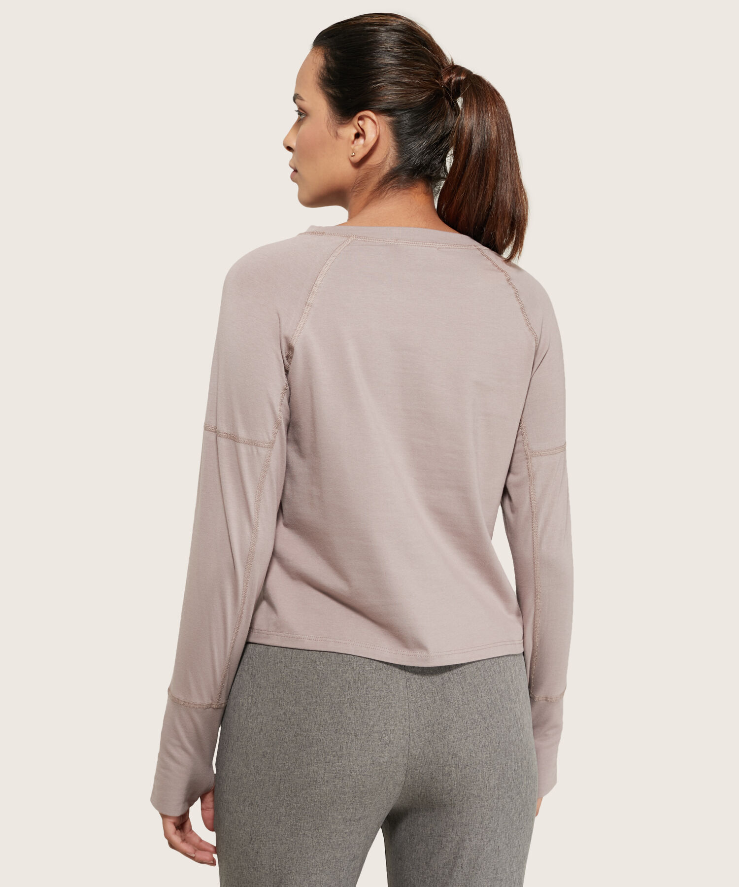 Buzo De Mujer, Cuello Redondo, Manga Rodada, Con Estampado Gráfico
