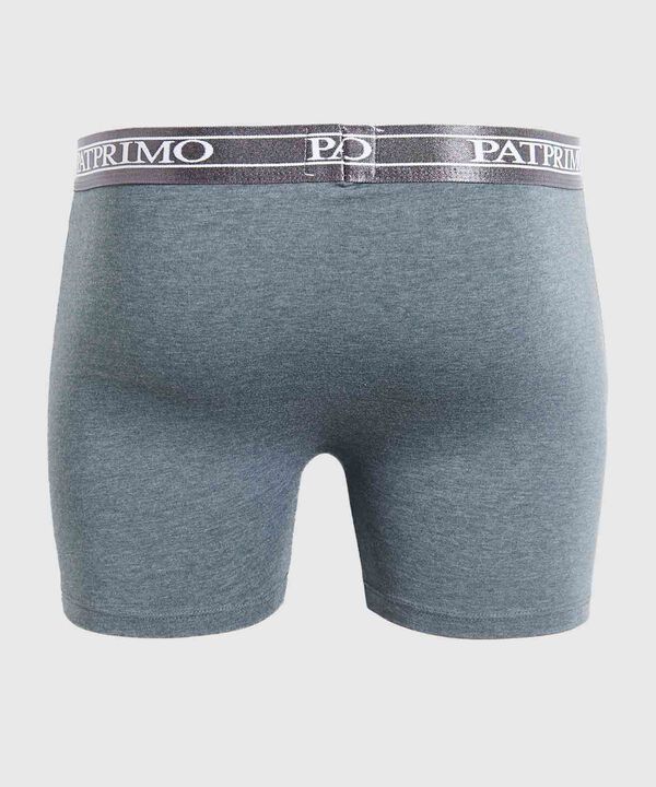 Boxer Para Hombre Con Bragueta Funcional En Lycra-Algodón