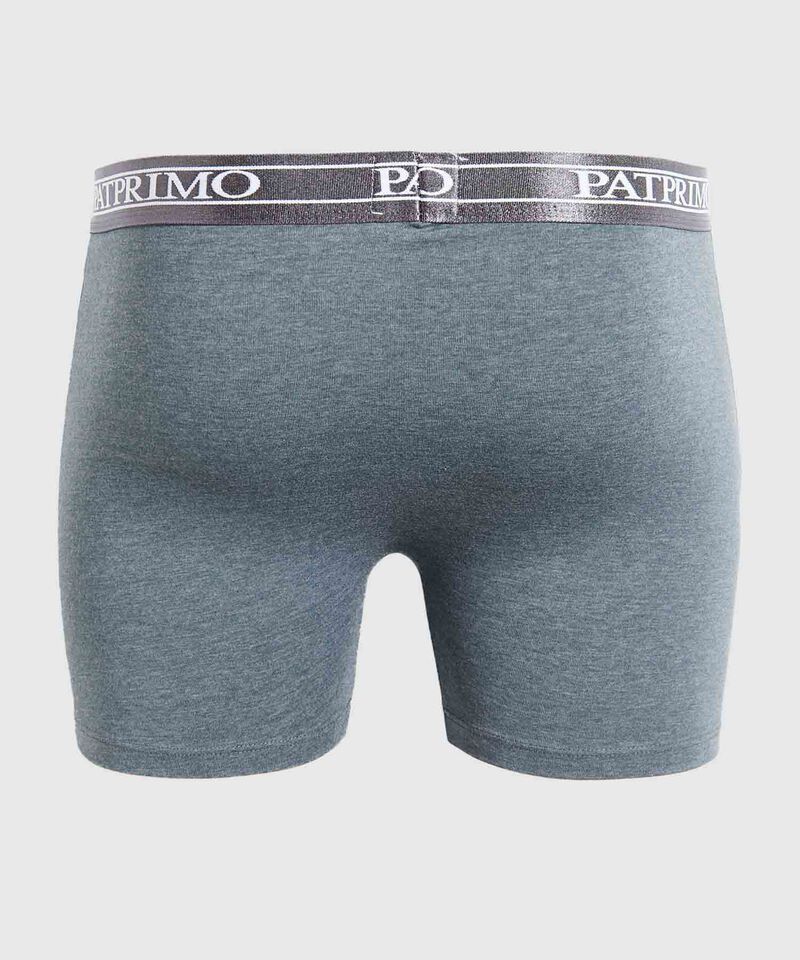 Boxer Para Hombre Con Bragueta Funcional En Lycra-Algodón