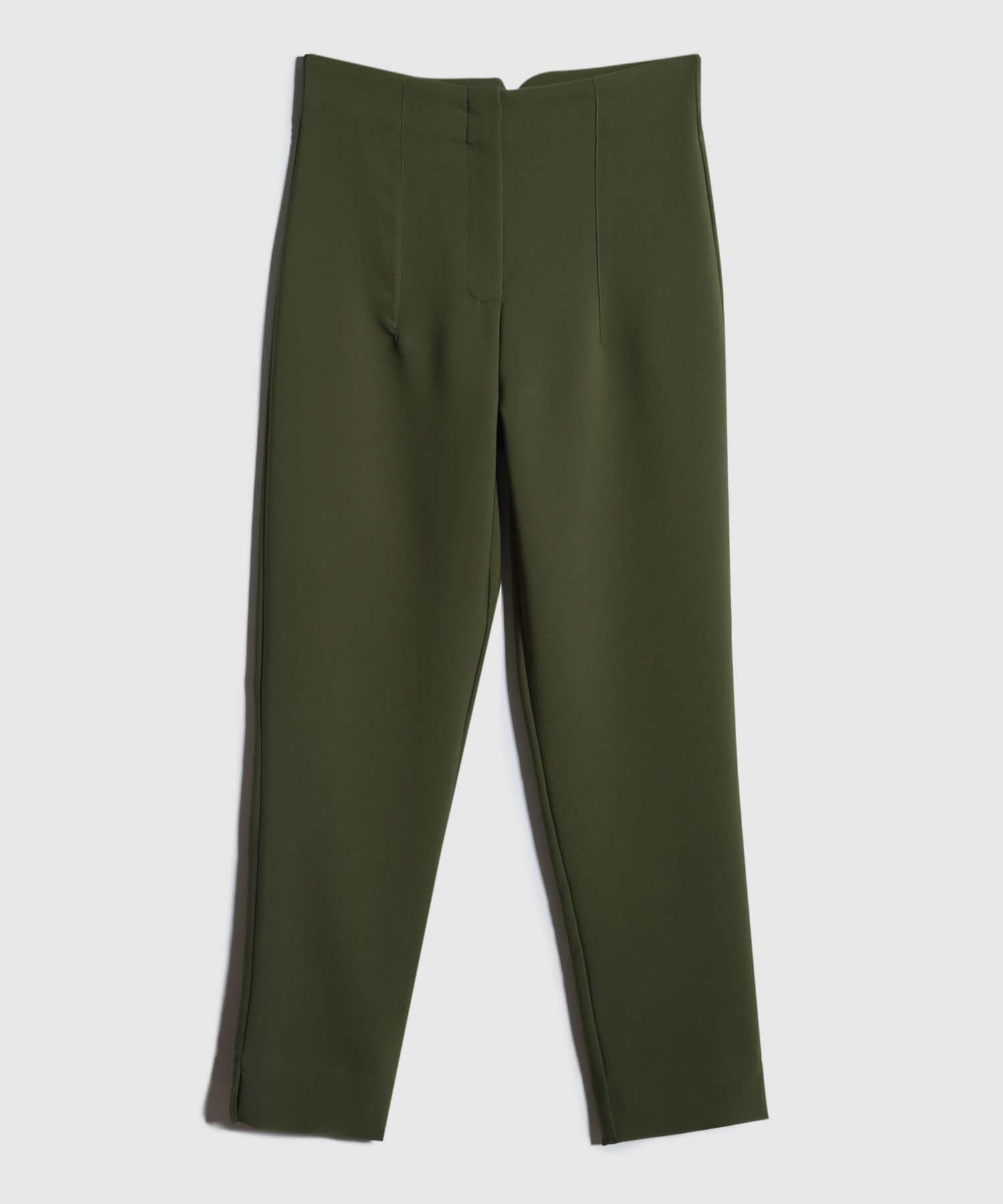 Pantalon Tiro Alto Unicolor