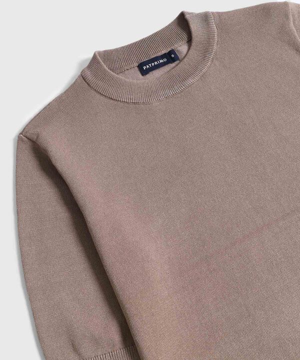 Camiseta Unicolor Manga Corta para Mujer