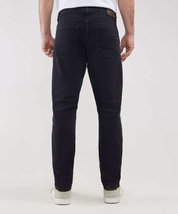 Jeans Slim Tono Azul Oscuro