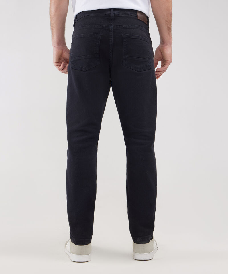 Jeans Slim Tono Azul Oscuro