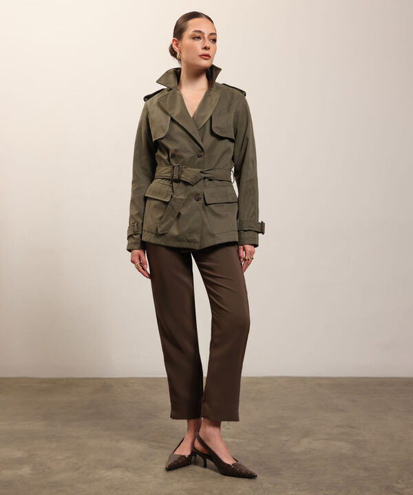 Pantalon Tiro Alto Para Mujer