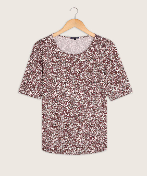 Camiseta Manga 3/4  Cuello Redondo image number null