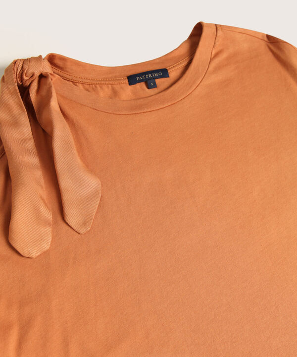 Camiseta Unicolor Manga Corta