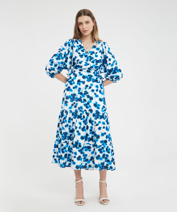 Vestido Manga Corta Unicolor