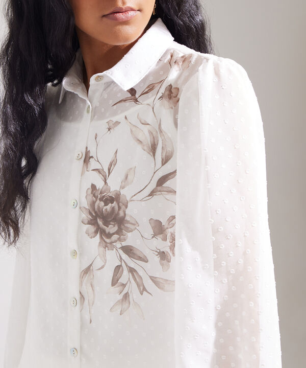 Camisa Manga 3/4 Sublimada Con Top Interno