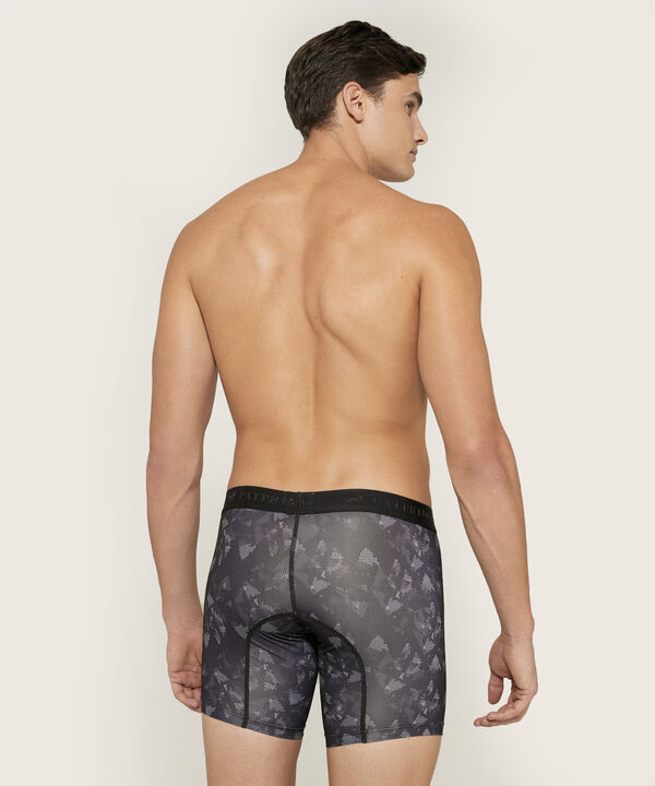 Boxer Medio Estampado En Microfibra 