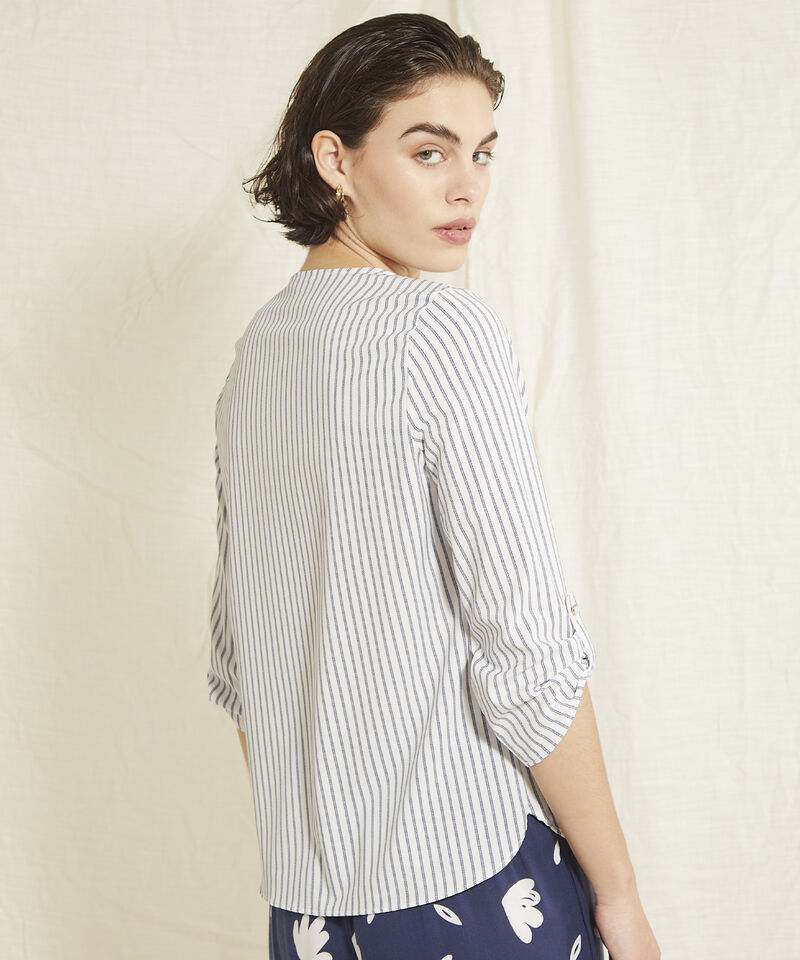 Blusa Manga 3/4 Estampada