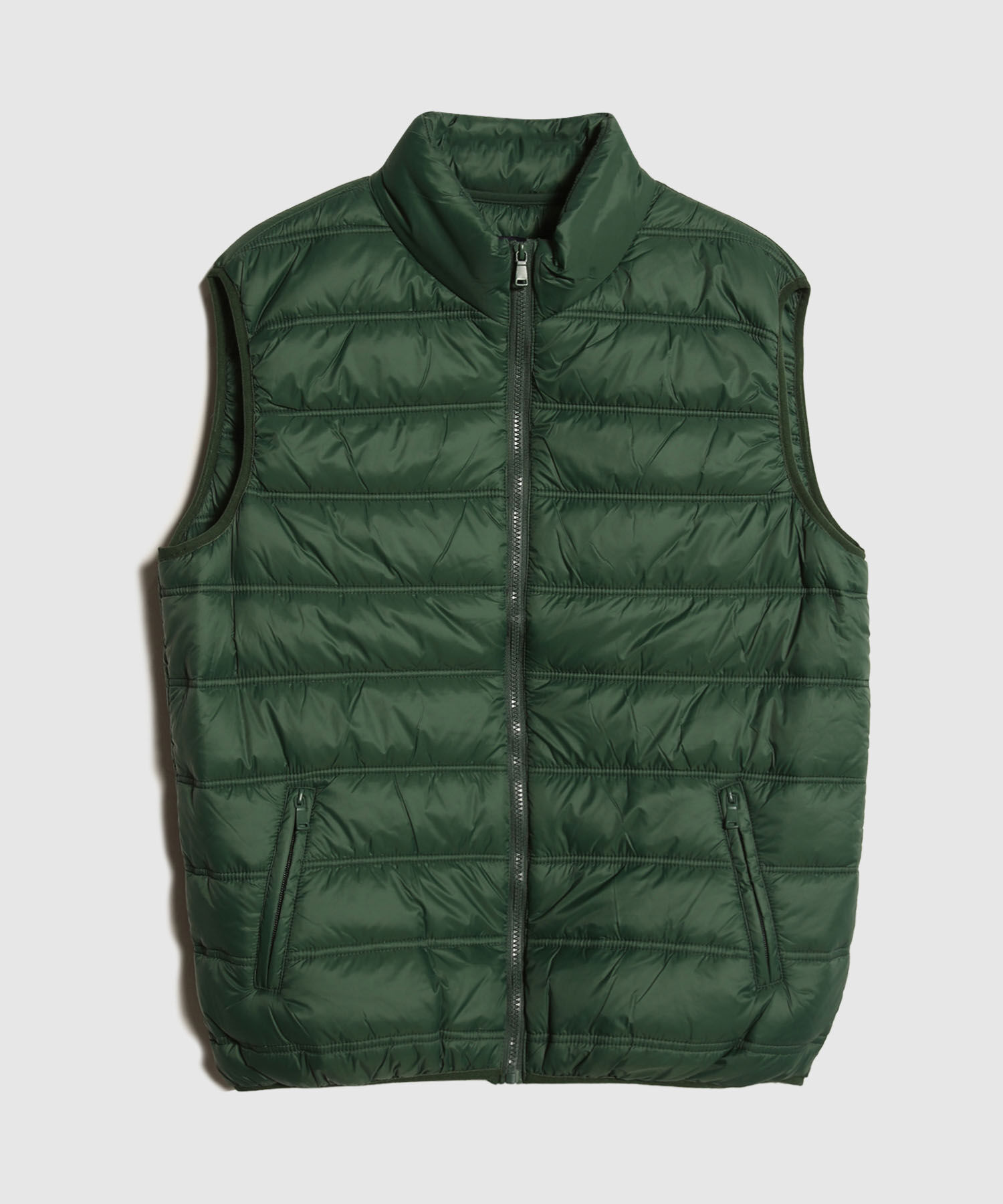 Chaleco Acolchado Con Bolsillos
