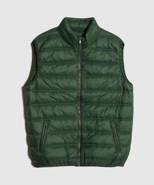 Chaleco Acolchado Con Bolsillos