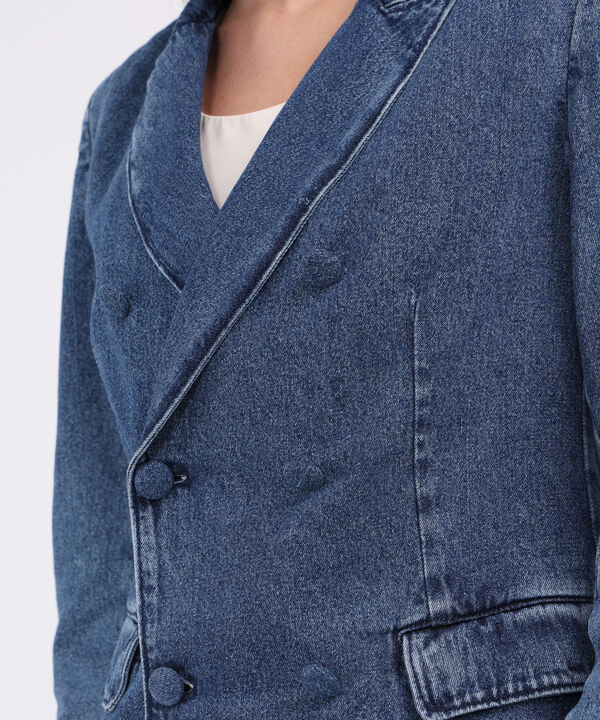 Blazer Denim image number null