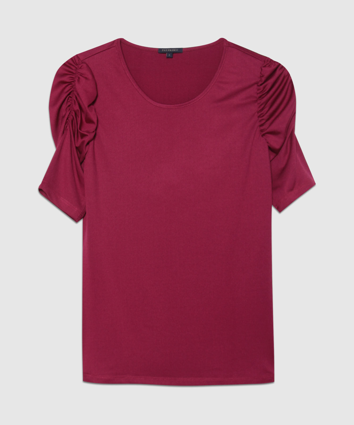 Camiseta Manga Corta en Ruche