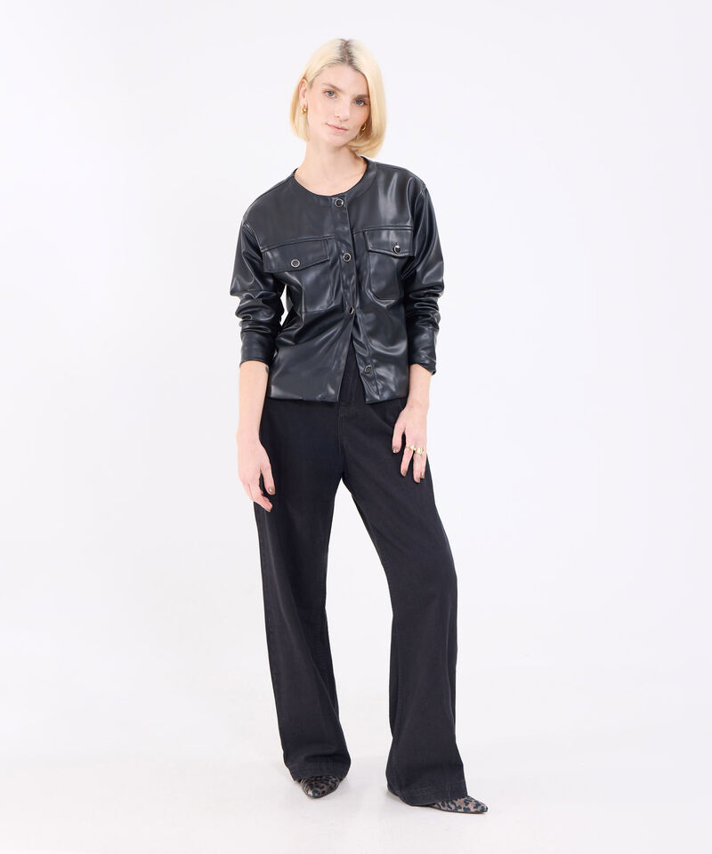 Chaqueta Casual Unicolor