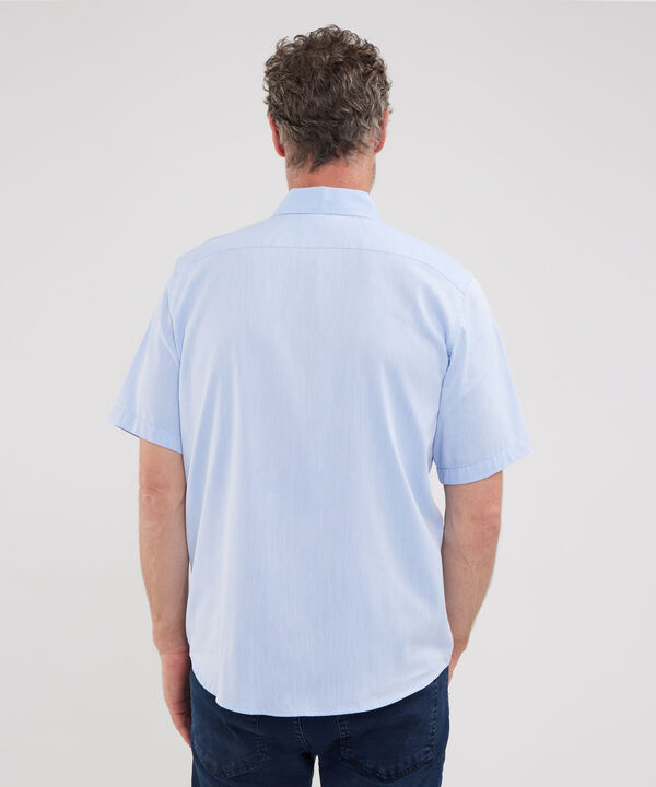 Camisa Manga Corta Con Bolsillo