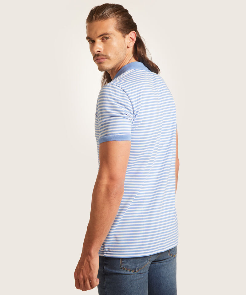 Polo Cuello Tejido Bicolo Continuo