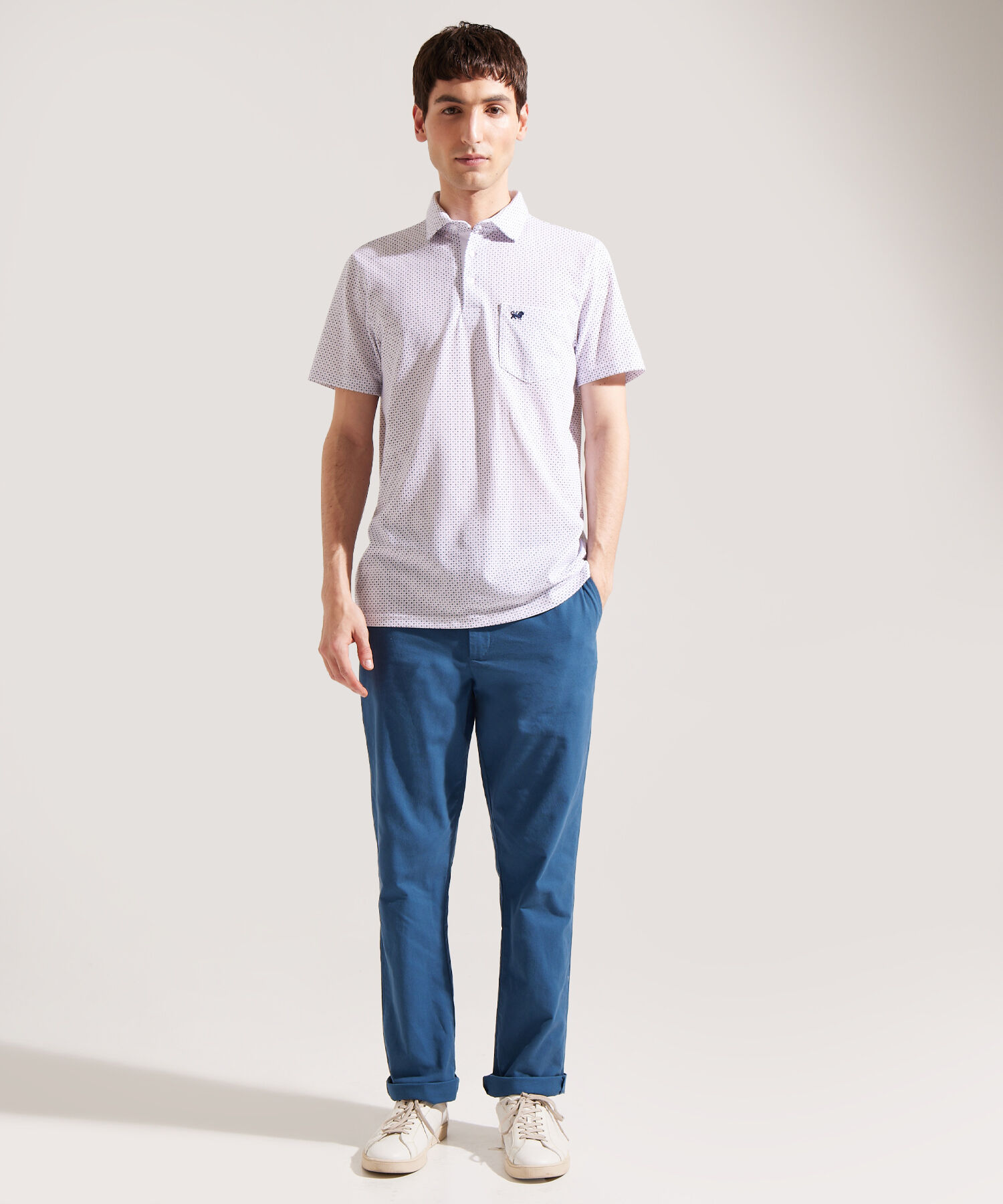 Polo con Estampado de Figuras
