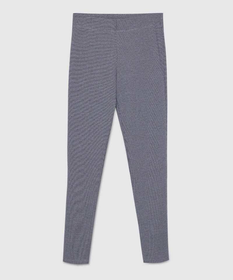 Legging Estampado Con Pretina Ancha