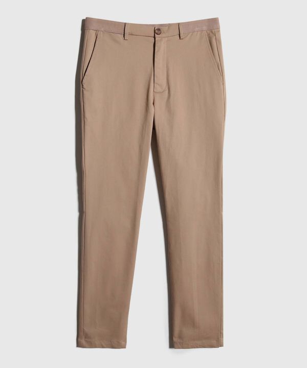 Pantalon Carrot Con Elastico Visible